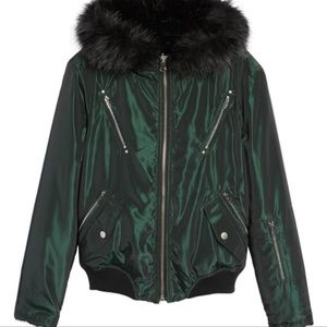BlankNYC Sailor Jupiter Reversible Fur Jacket
